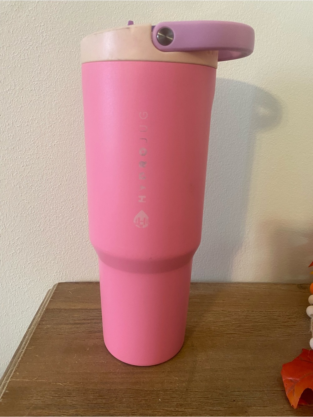 HydroJug Sport 32 oz Insulated Stainless Steel Tumbler with Flip Straw